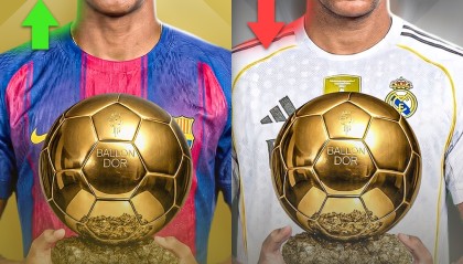 开云下载-27岁也没戏？最新金球概率：姆巴佩降至18%，亚马尔22%领跑