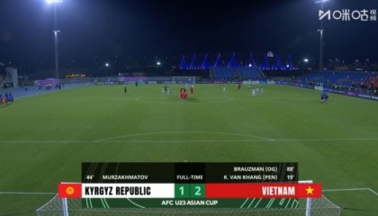 开云app-出线在望！越南U23第88分钟绝杀，U23亚洲杯2连胜小组头名领跑！